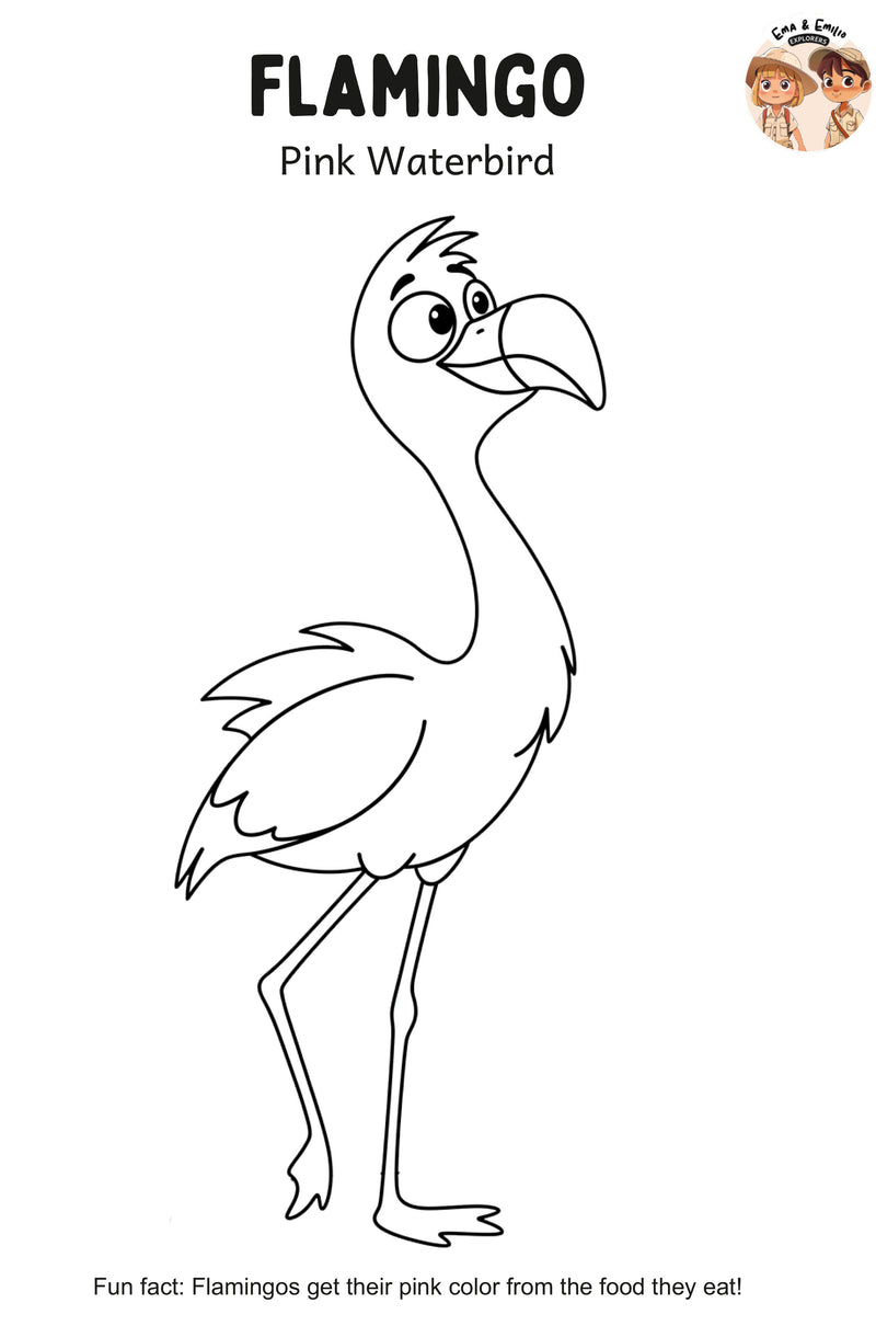 Coloring sheet - Kenya