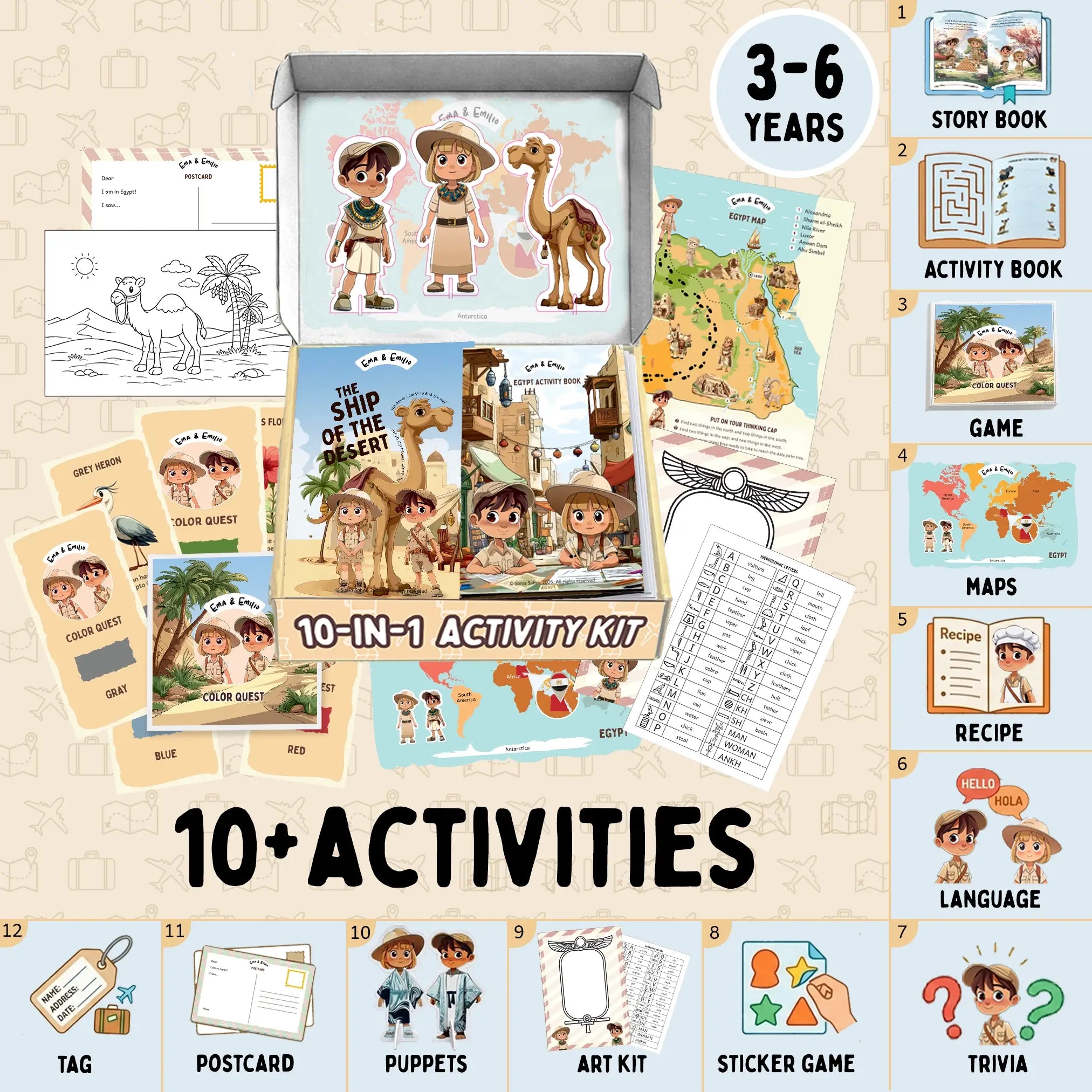 Egypt Activity Kit