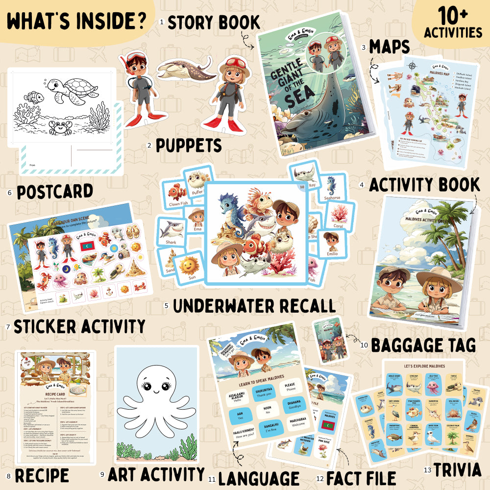 Maldives Activity Kit