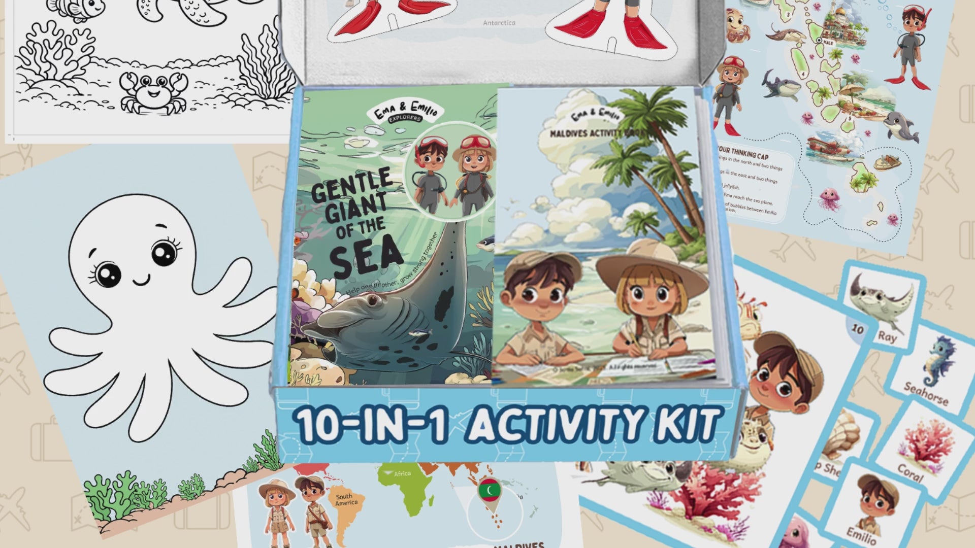Maldives Activity Kit